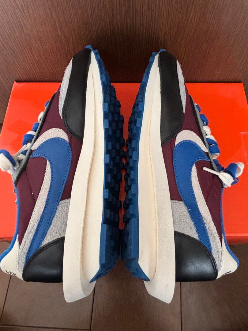 Nike sacai スニーカー マルーン/ブルー