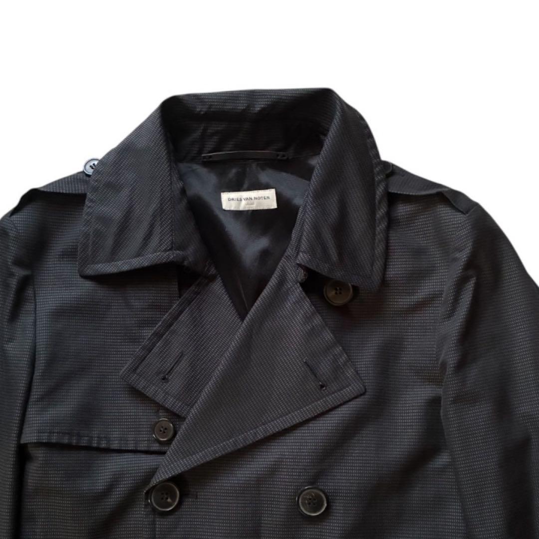 DRIES VAN NOTEN トレンチコート　ブラック20ss Archive