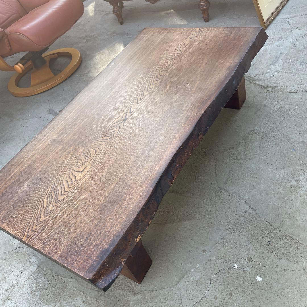 天然木 座卓 木の種類は不明です。 123cm x 67cm x 32cm