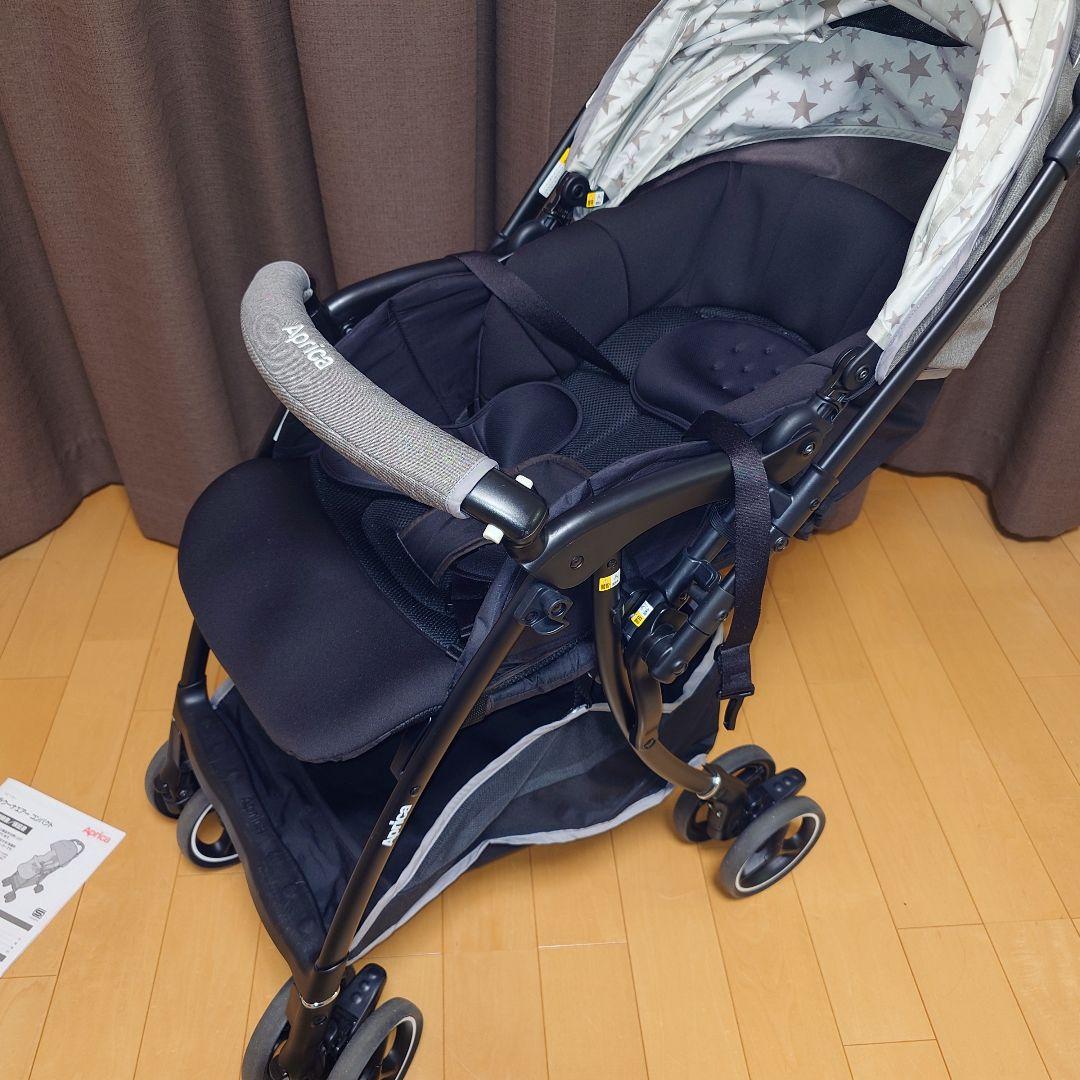Aprica　ベビーカー　ラクーナエアーコンパクト 洗濯・清掃済み