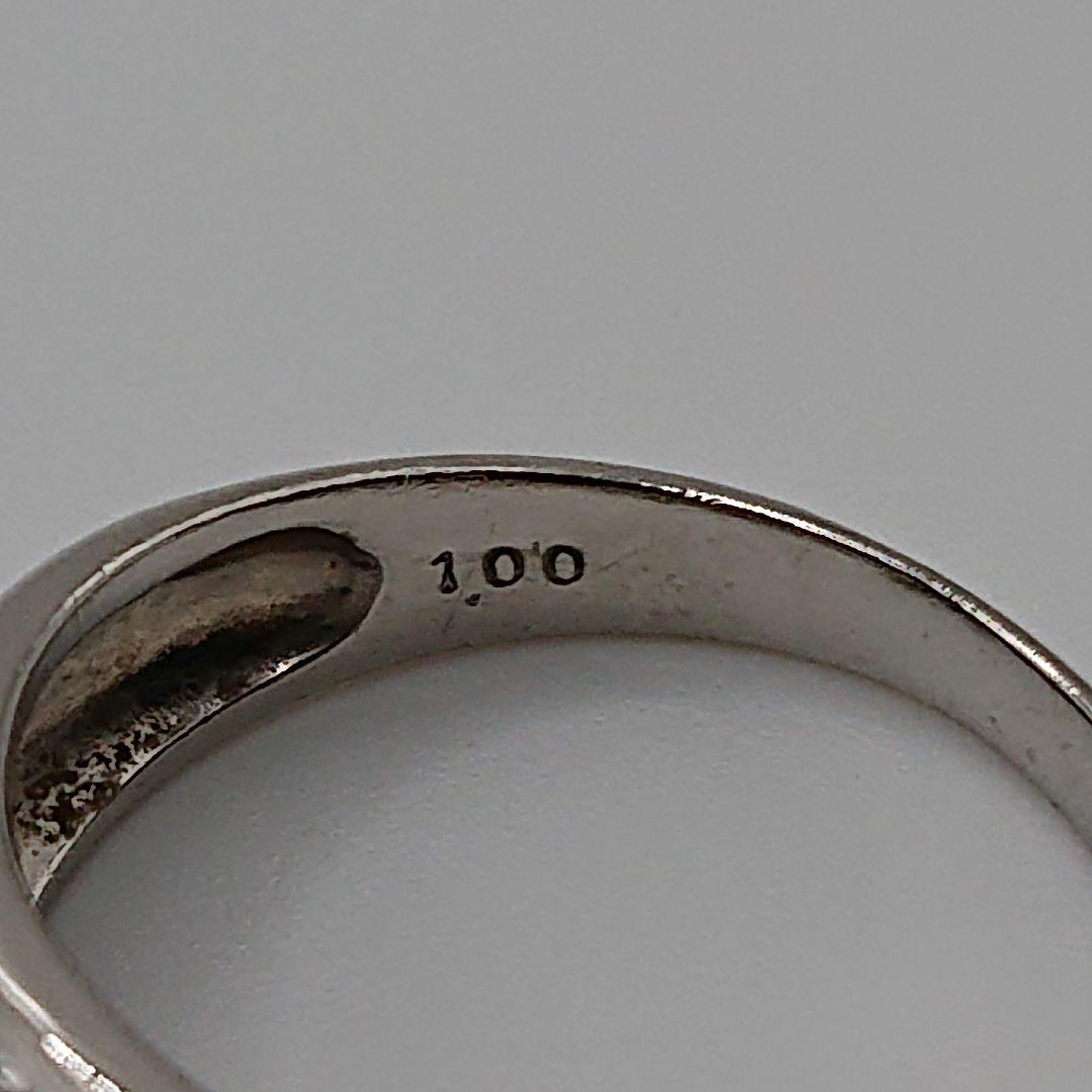 リリコ様1カラット パヴェリング 天然ダイヤモンドリング アンティークPt900