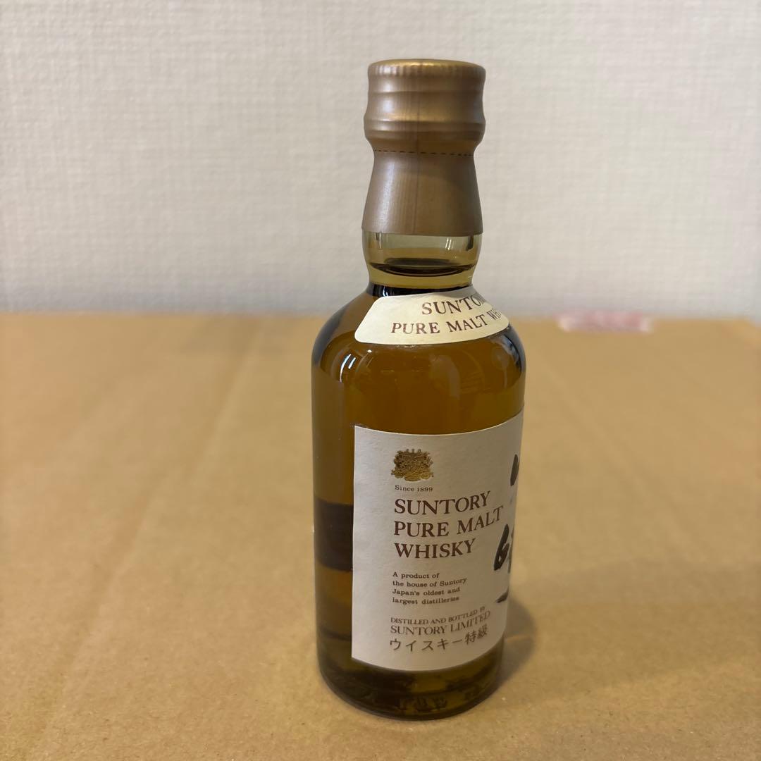 サントリー ウイスキー 山崎 特級　50ml 向獅子　未開封 古酒　ミニボトル