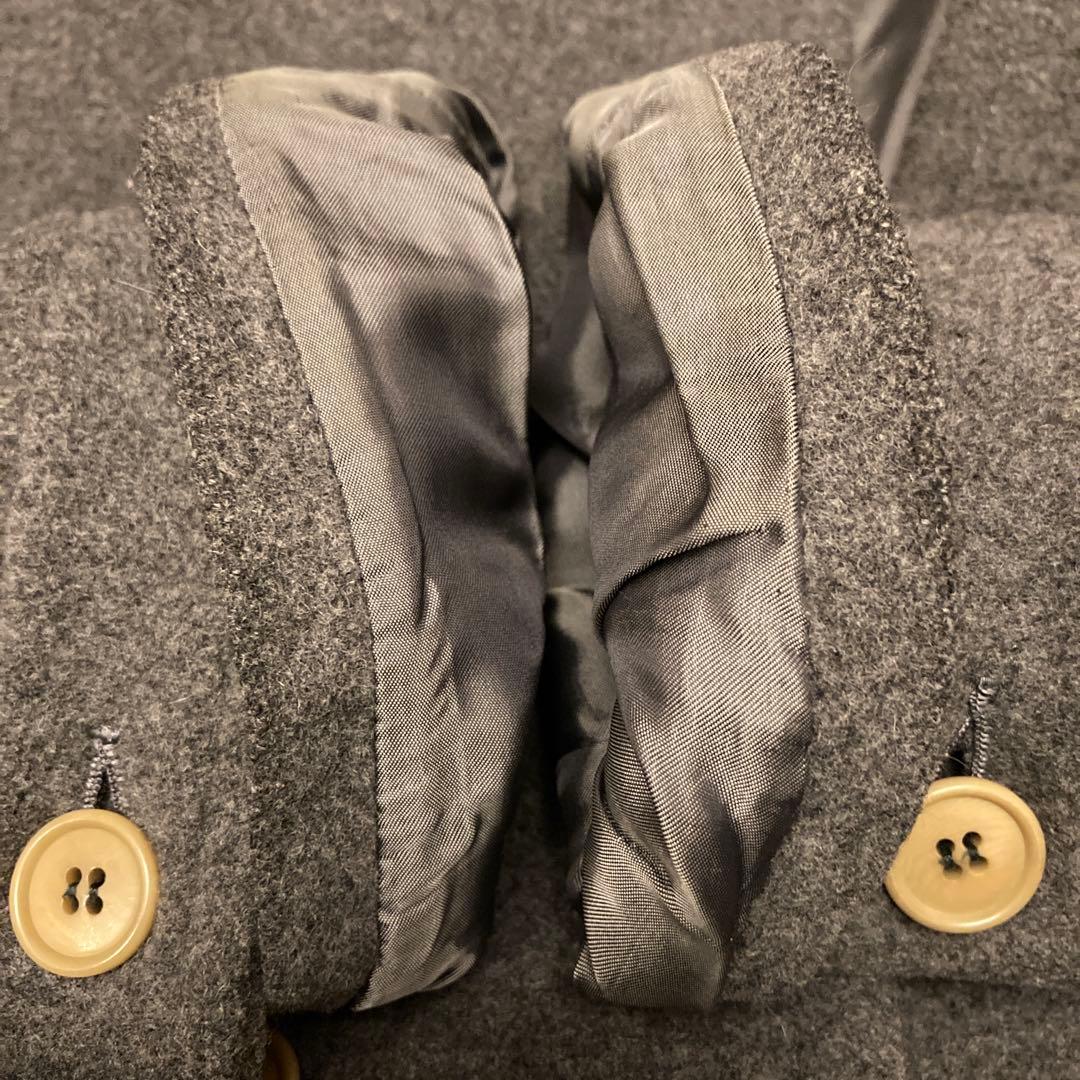 マーガレットハウエル　フロントフライメルトンウールチェスターコート　日本製