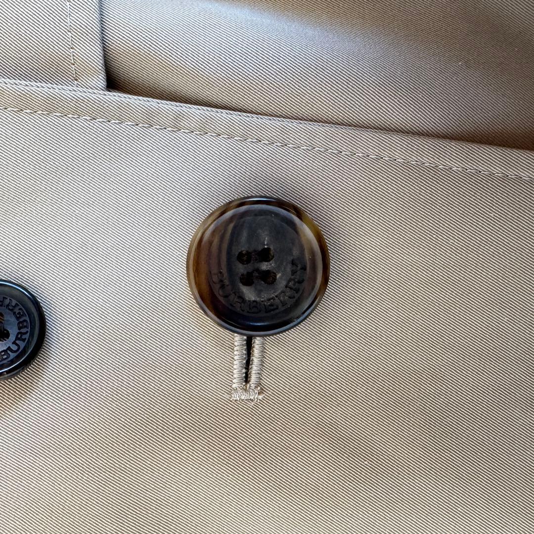 極美品　マキシ丈　バーバリーロンドン　トレンチコート　2way　ノバチェック　S