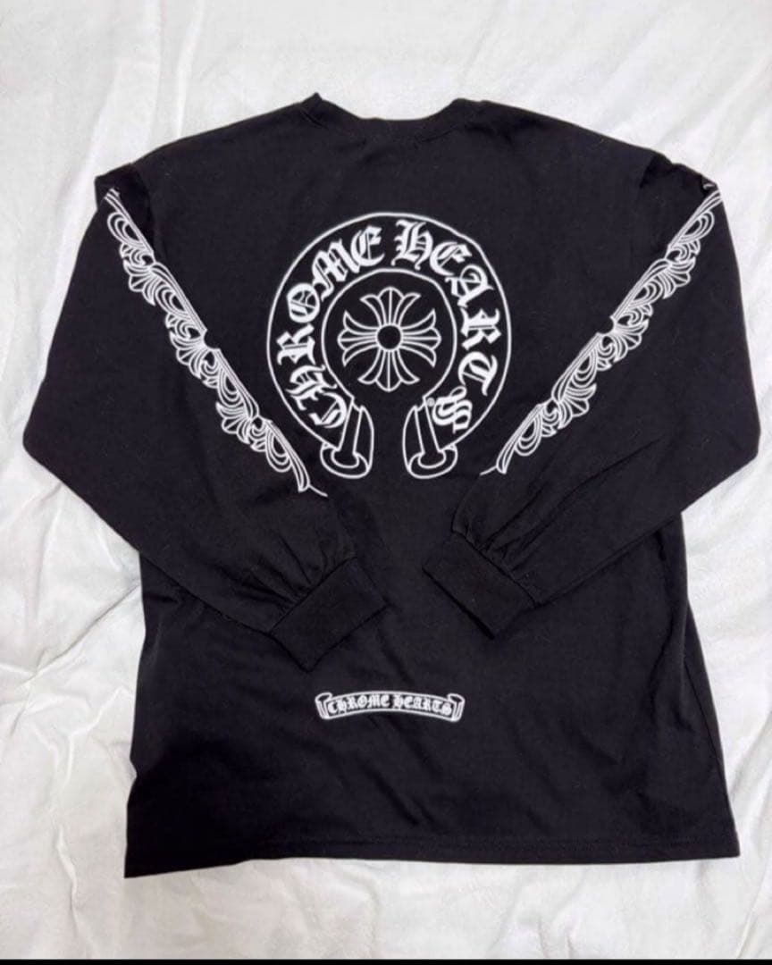 クロムハーツロンT 黒 X L