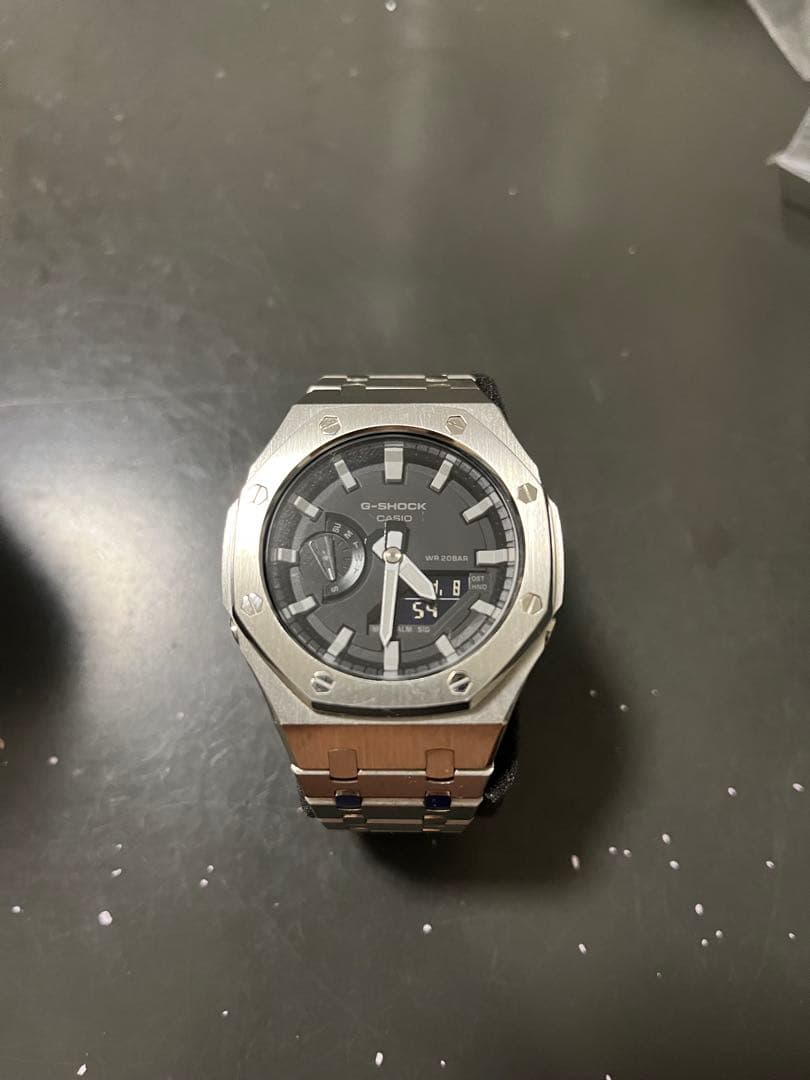 G-SHOCK CASIO GA-2100 フルメタルバンド カスタム