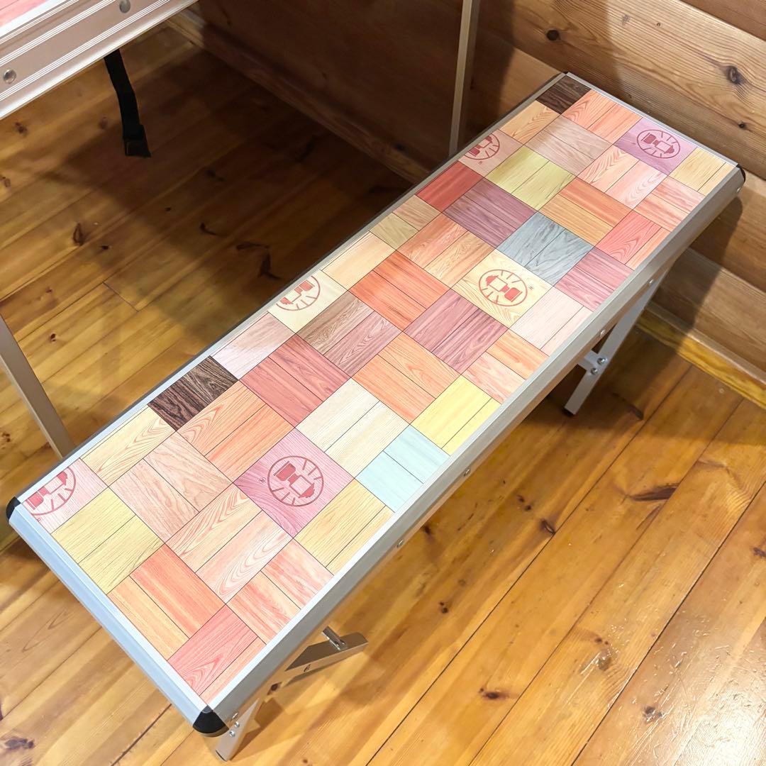 【美品】Coleman ナチュラルモザイク ファミリーリビングセットプラス