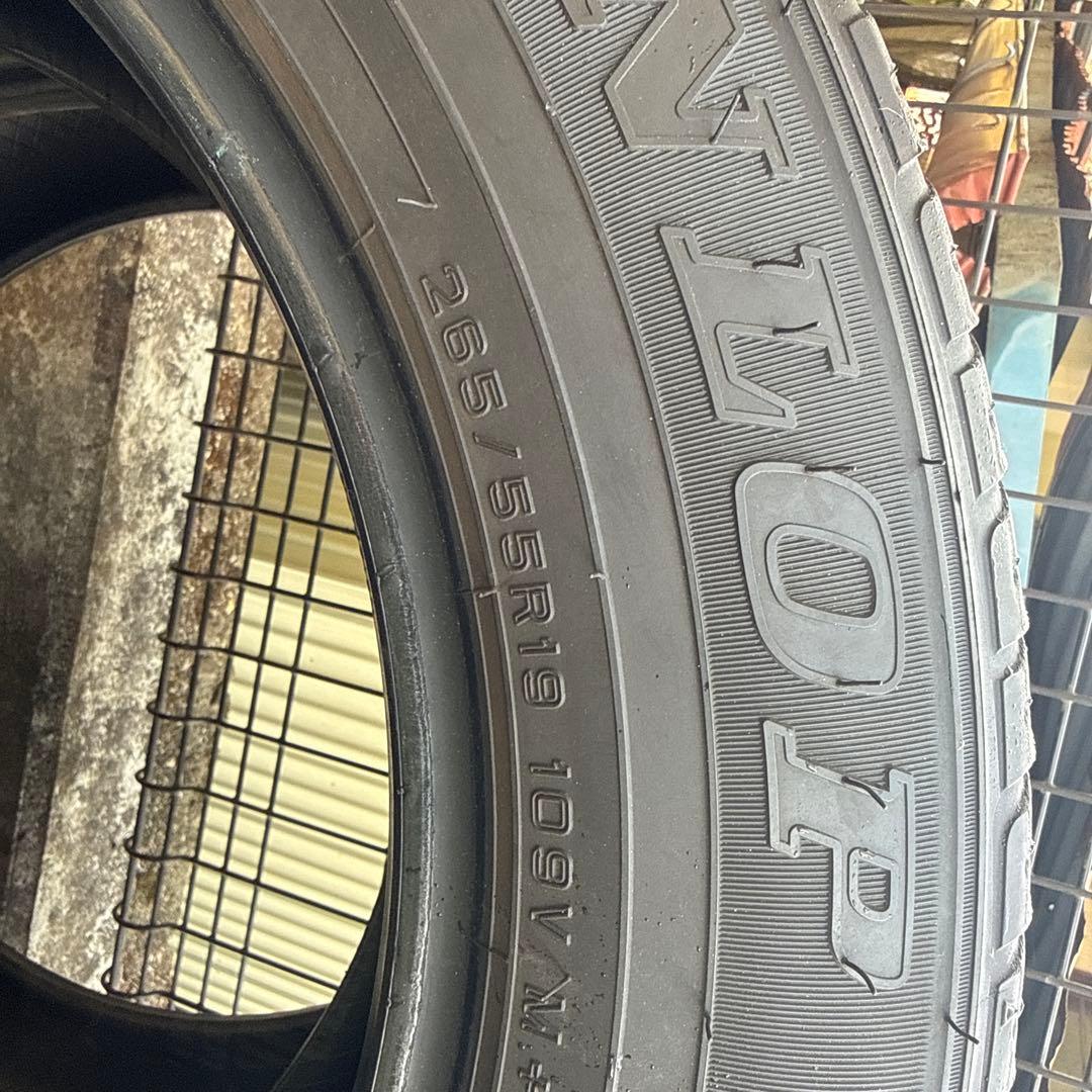 DUNLOP AT23 265/55R19 りゅーせー　④