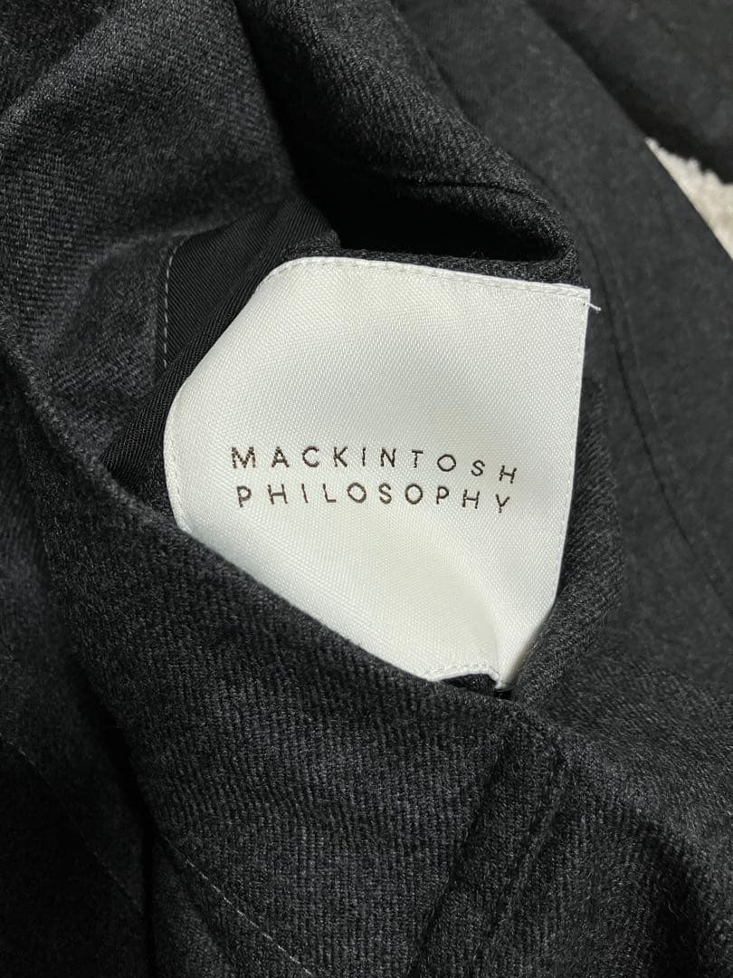MACKINTOSH PHILOSOPHYのリバーシブルシブルステンカラーコート