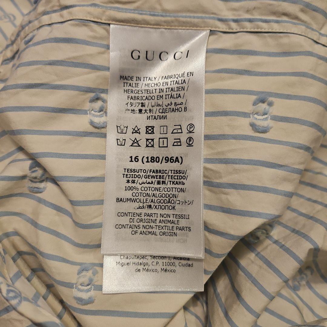 桃*k様 GUCCI グッチ　メンズシャツ