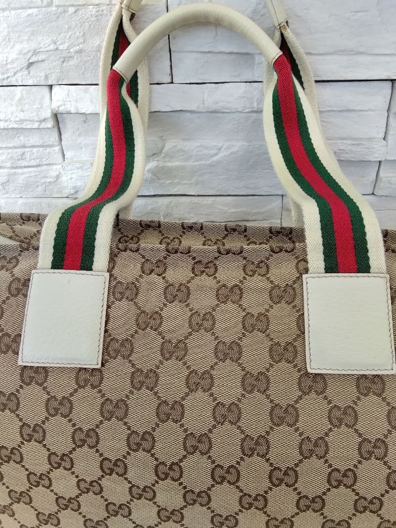 GUCCI　シェリーライントートバッグ　　中古品