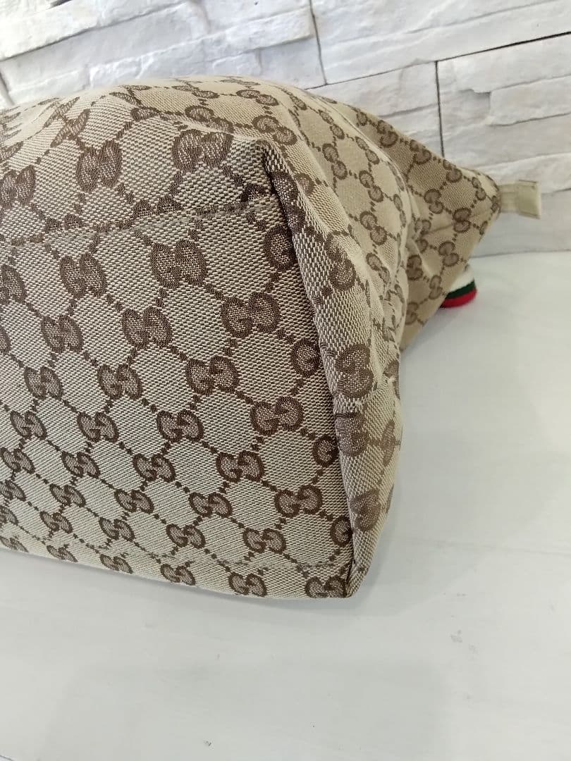 GUCCI　シェリーライントートバッグ　　中古品