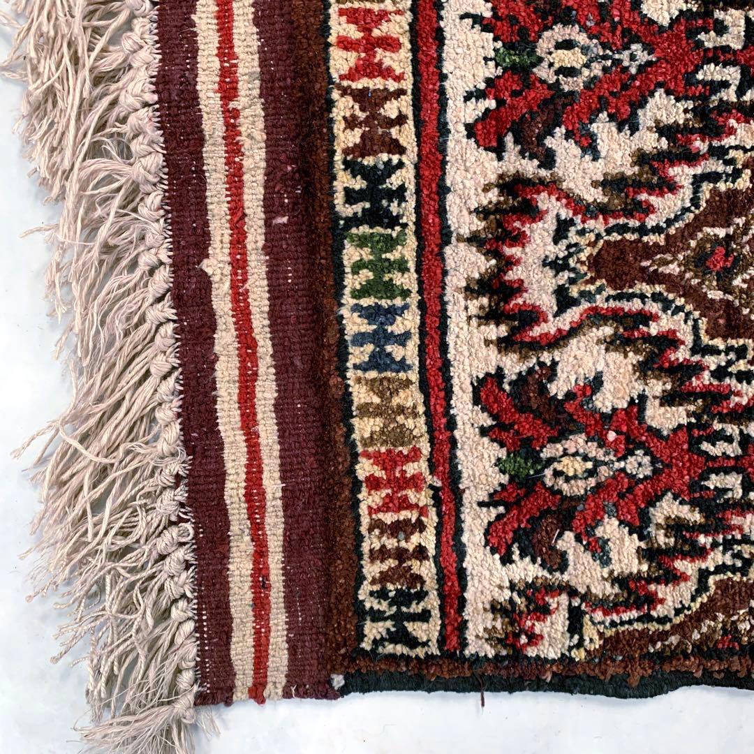 アフガニスタン絨毯　レア柄　手織り　ペルシャ　パキスタン