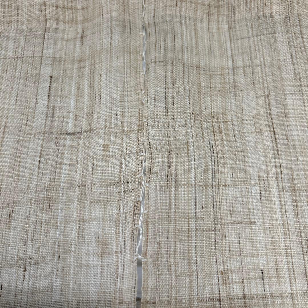 麻100% のれん　和風　京都　洛柿庵　山法師