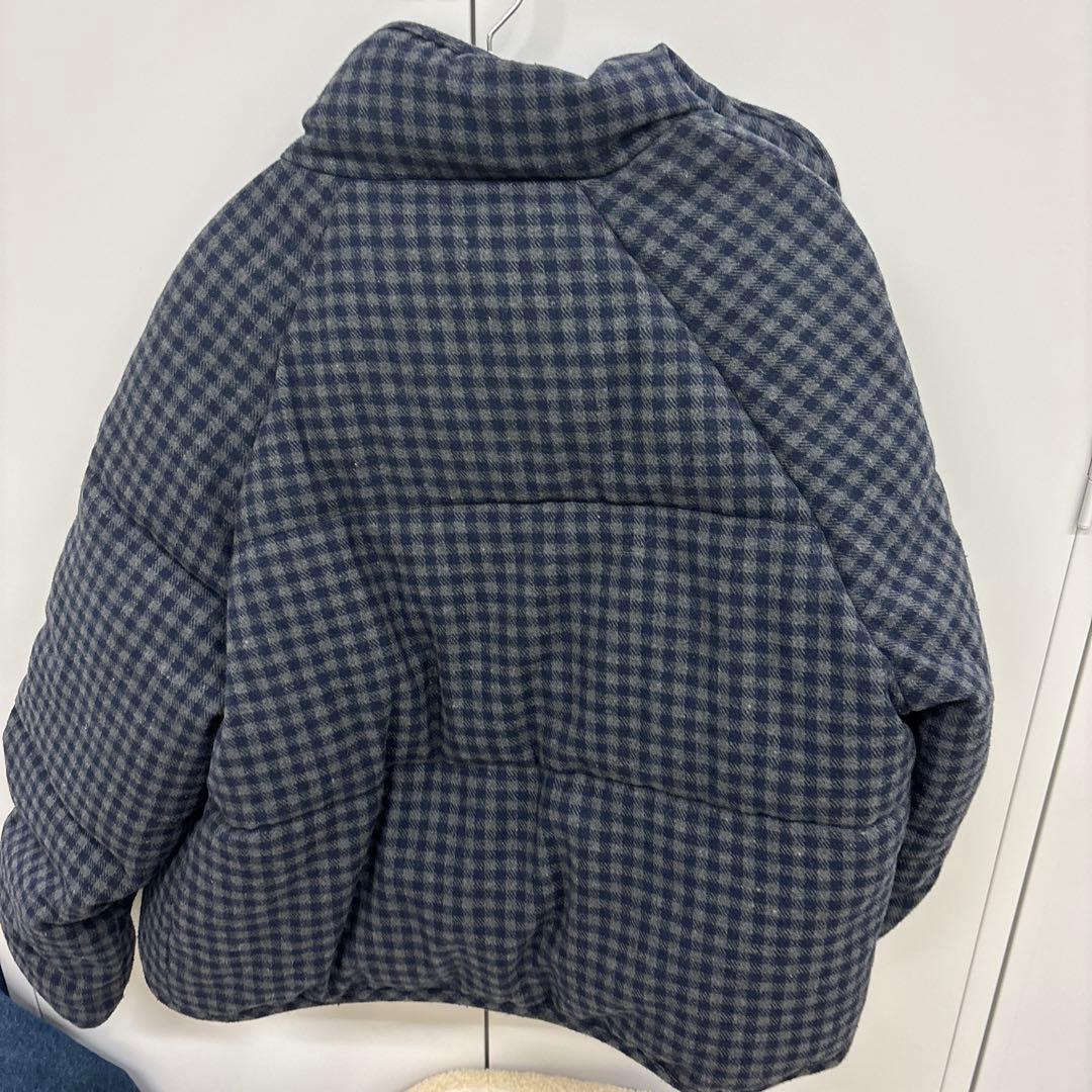 チェック柄中綿ダウンジャケット SA0094 yolo