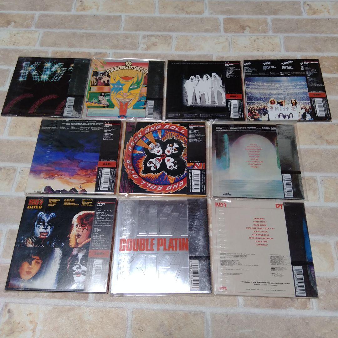 KISS 紙ジャケ　紙ジャケット　10枚　まとめて