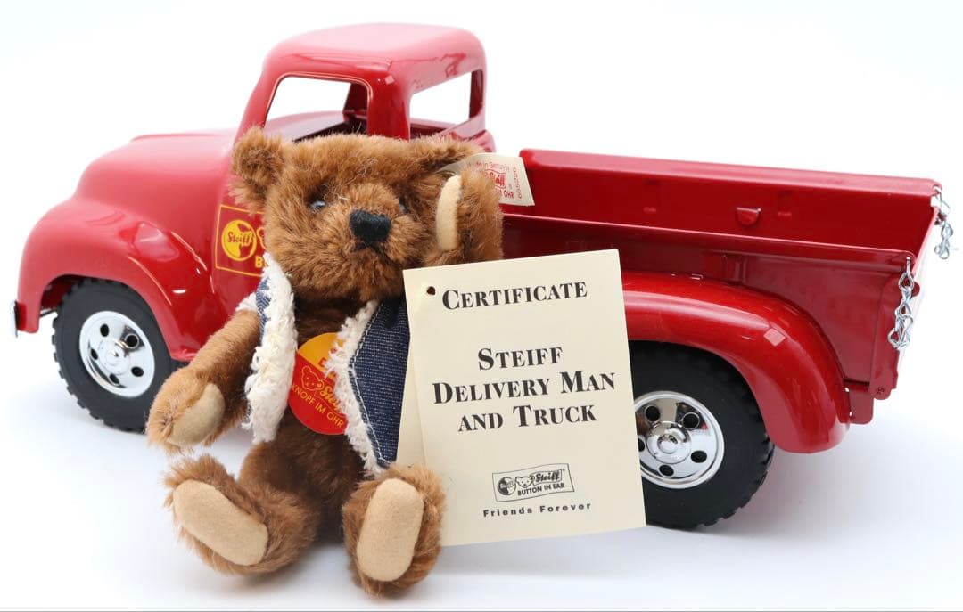 Steiff デリバリーマンとトラック U.S.A.1997年限定発売 新品