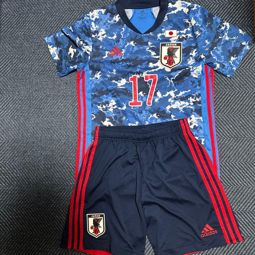 サッカー日本代表 ユニフォーム久保建英17上下セット