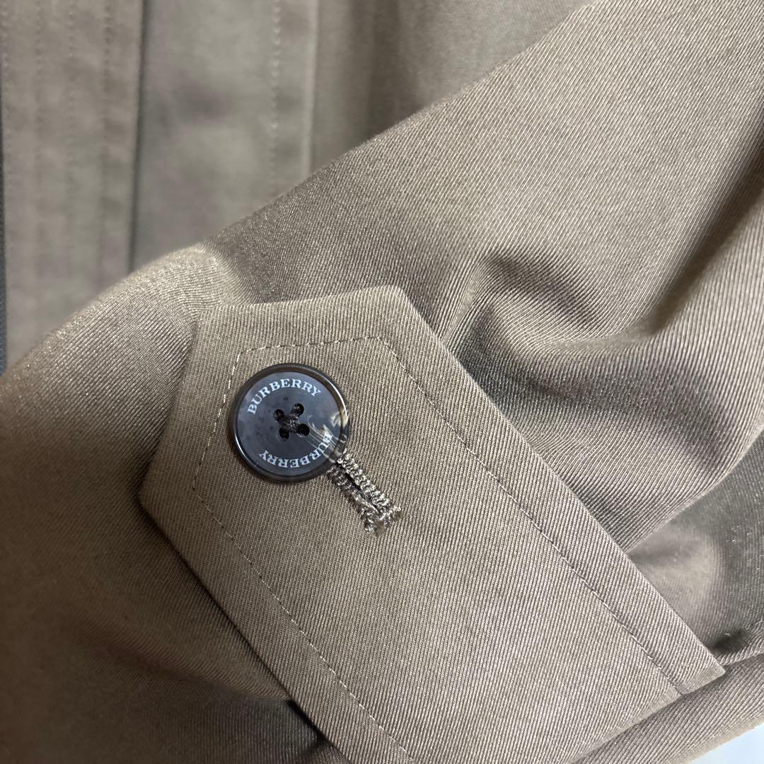 Burberry ステンカラーコート ブラウンカーキー　M