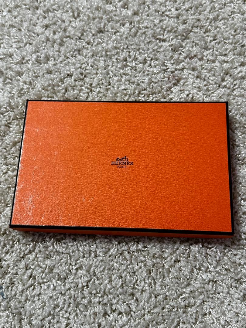 HERMES ネイビー レザー 長財布