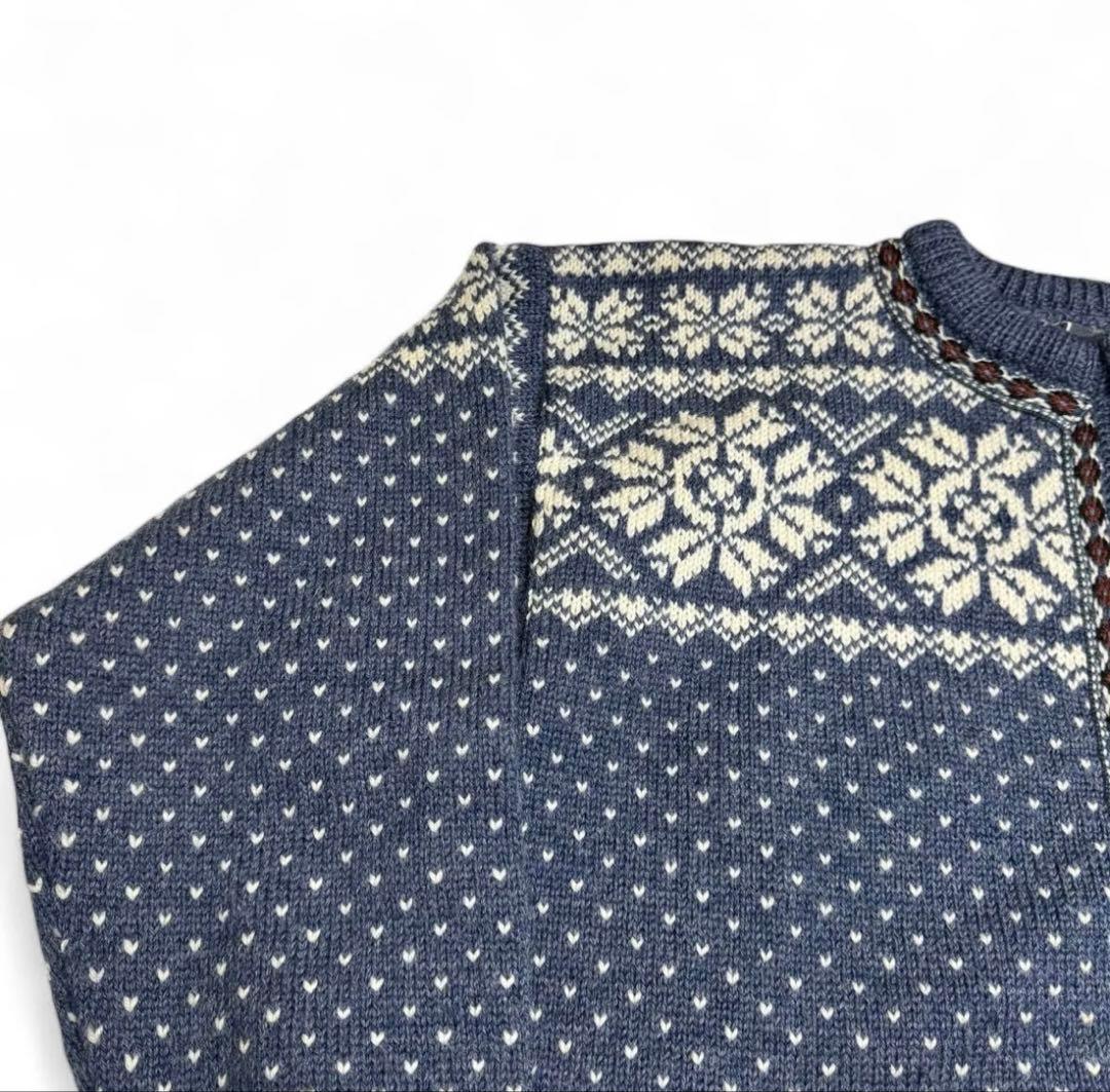 【希少XXLサイズ 】ヴィンテージ Dale of Norway カーディガン