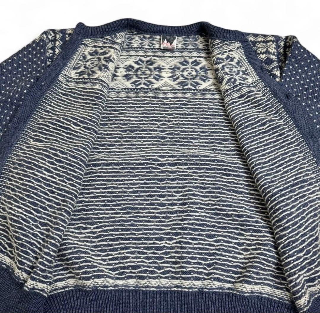 【希少XXLサイズ 】ヴィンテージ Dale of Norway カーディガン