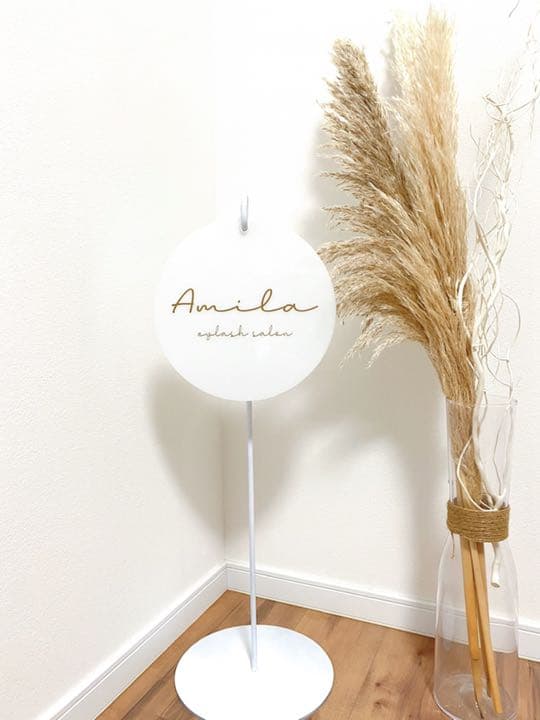 新作☆アイアン看板☆Bosendorfer⑧☆ 丸型イーゼル