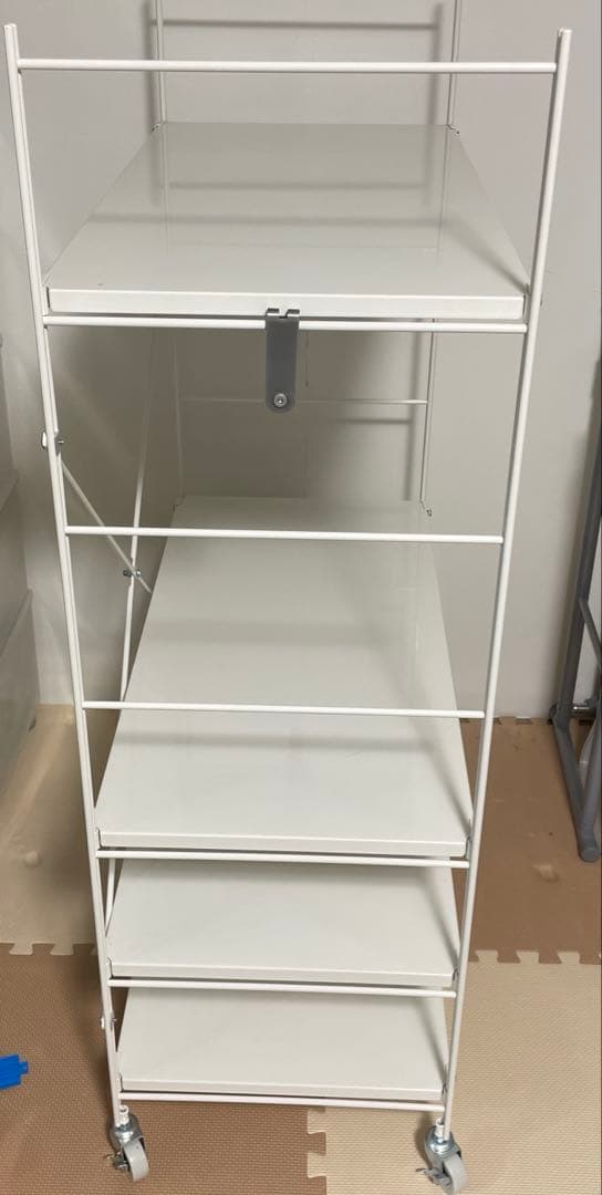 無印良品　スチールユニットシェルフ120×86 ※ワードローブなし