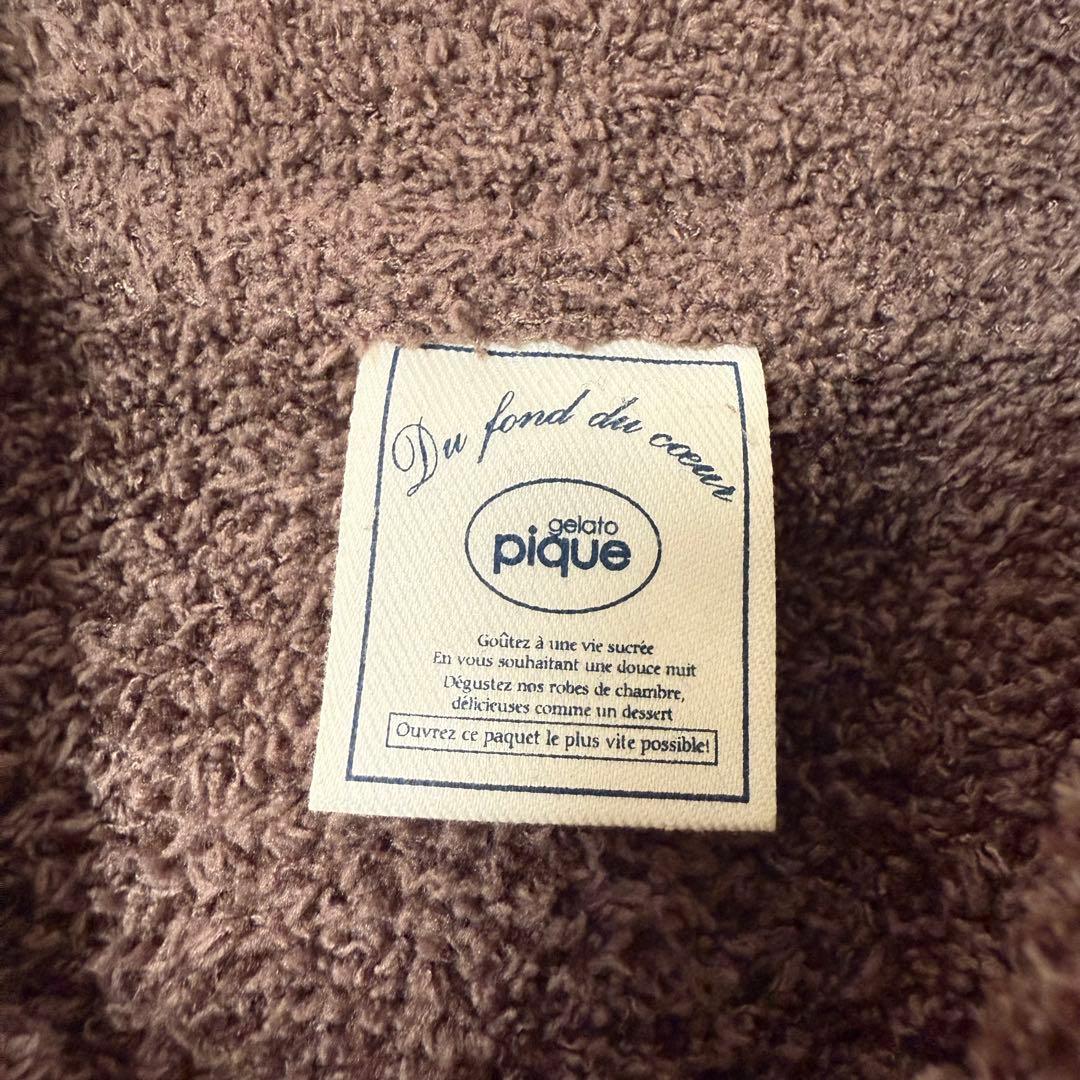 【美品】gelato pique ルームウェア パウダーメランジベア