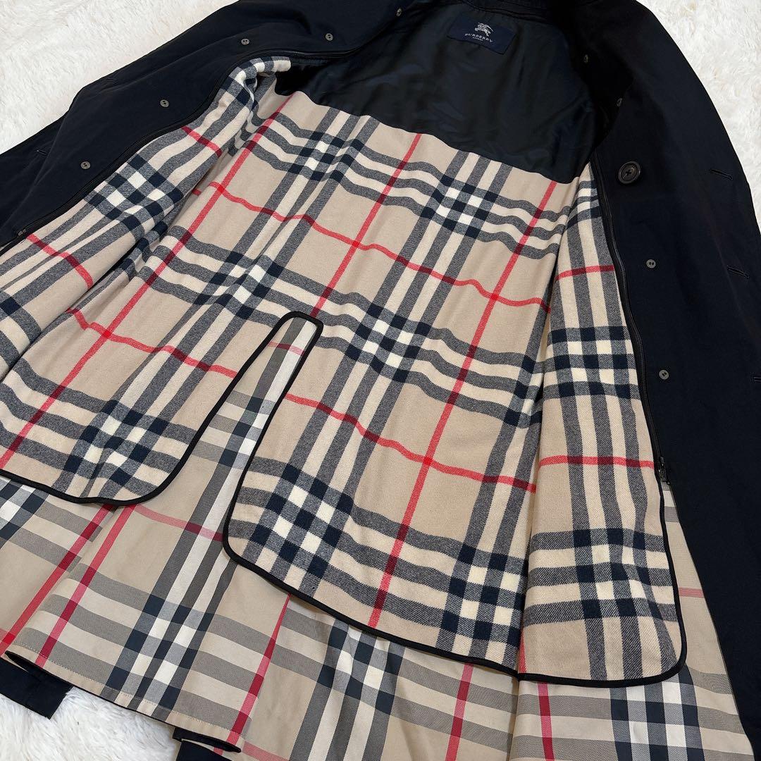 バーバリーロンドン トレンチコート カシミヤライナー付 ベルト付 メガチェック