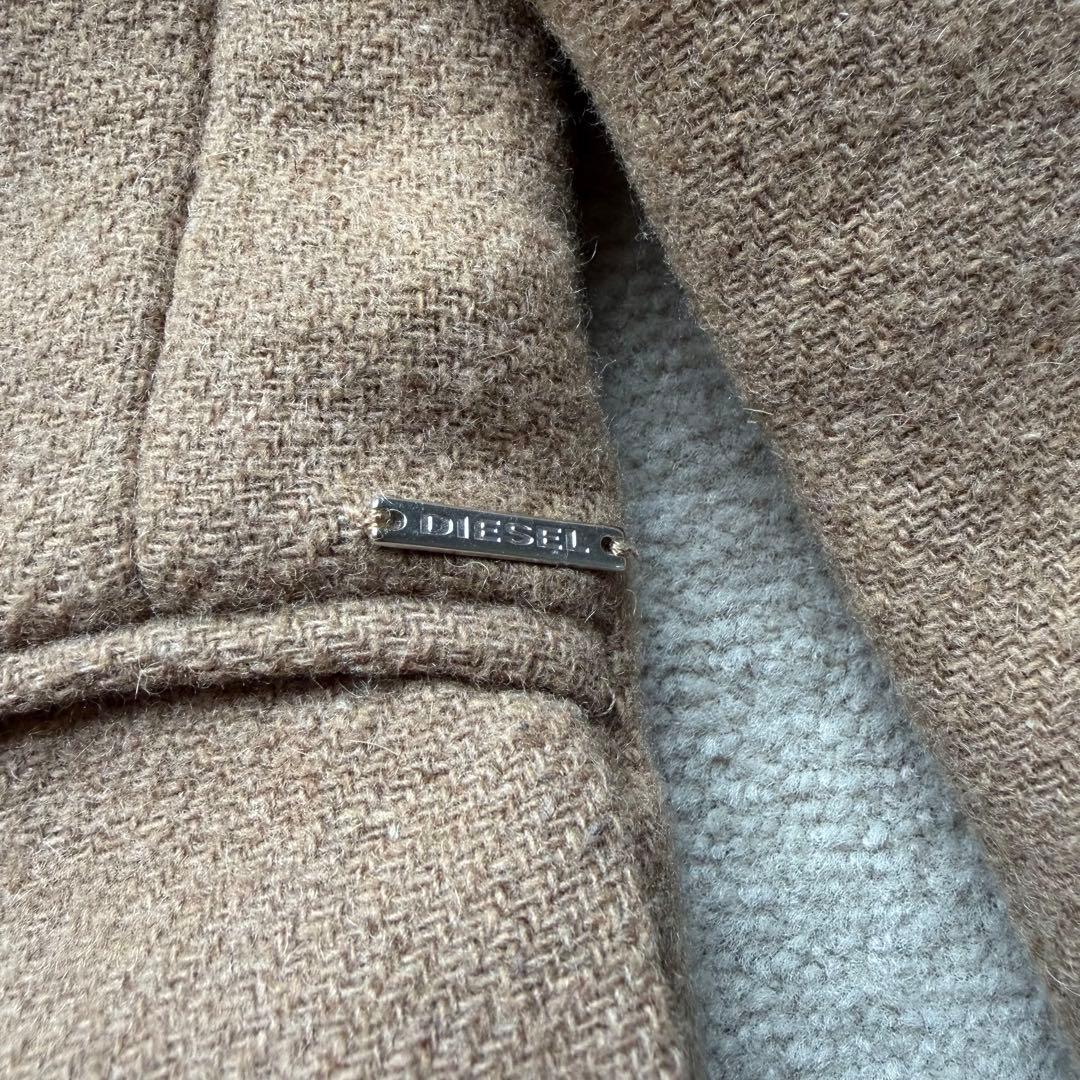 DIESEL キャメル チェスターコート