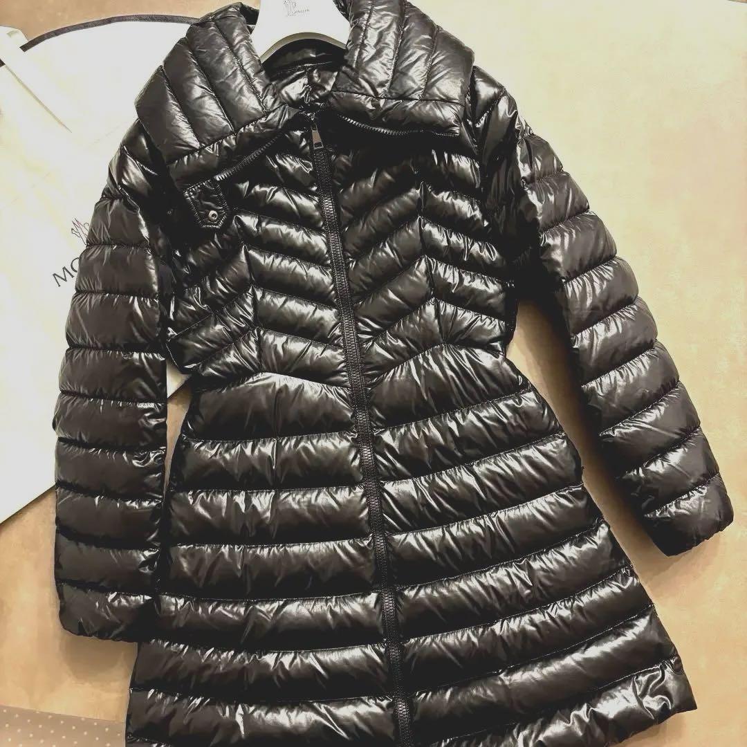 人気モデル MONCLER（モンクレール）FAUCON ダウンコート黒 サイズ1