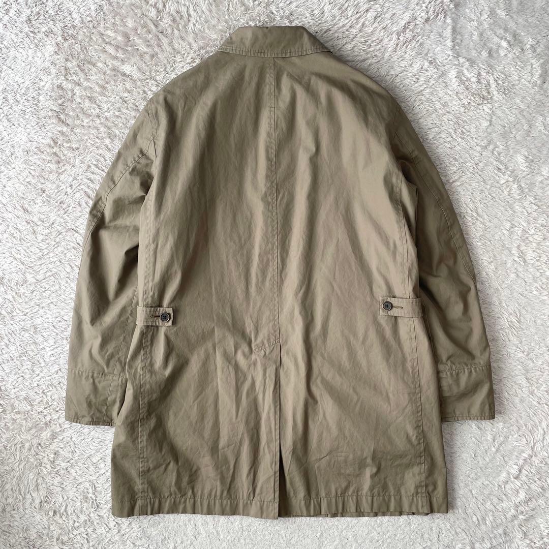 エムエイチエル 美品 MHL ダウンライナー ステンカラーコート L ベージュ