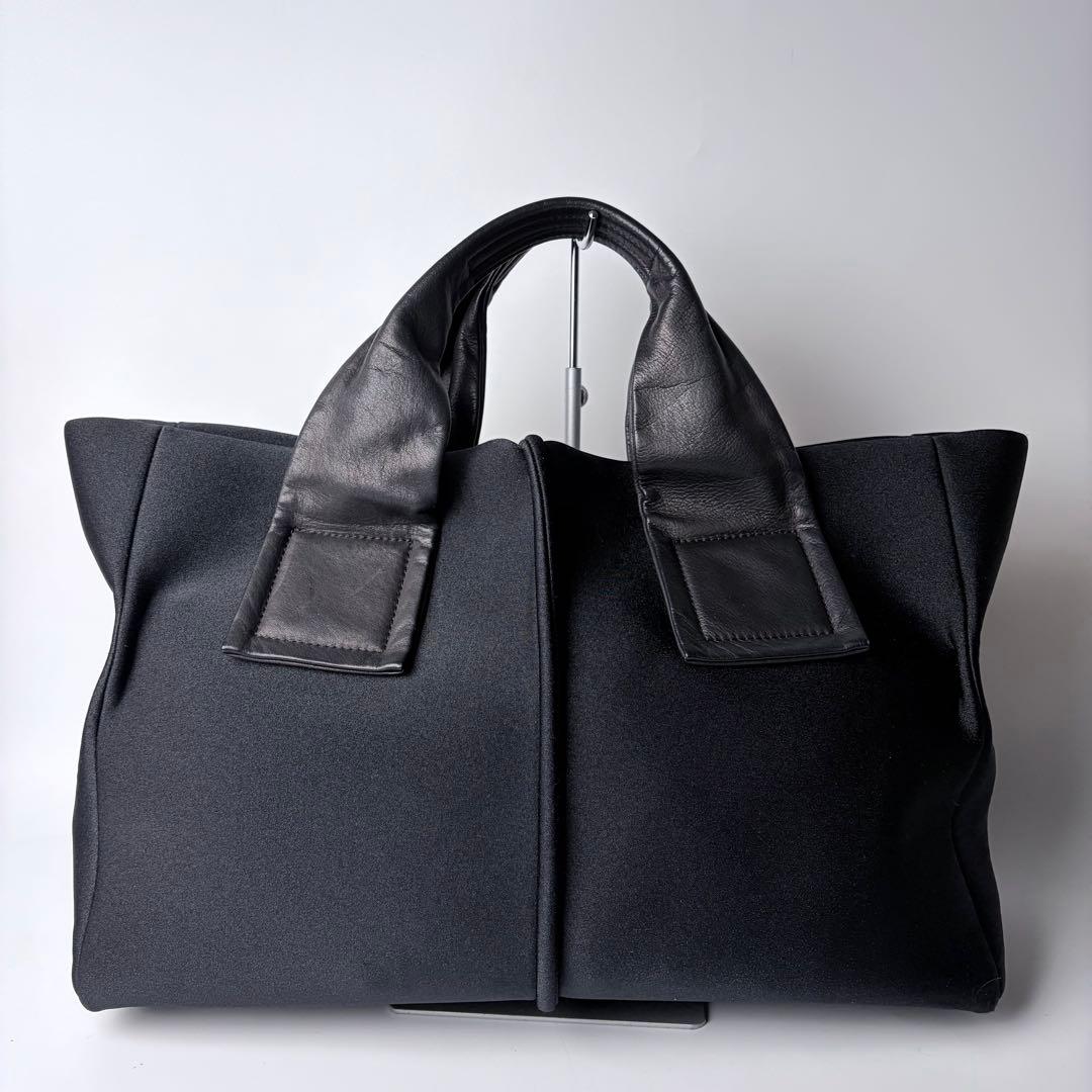 【美品】kawakawaカワカワwetウエットトートバッグMサイズブラック