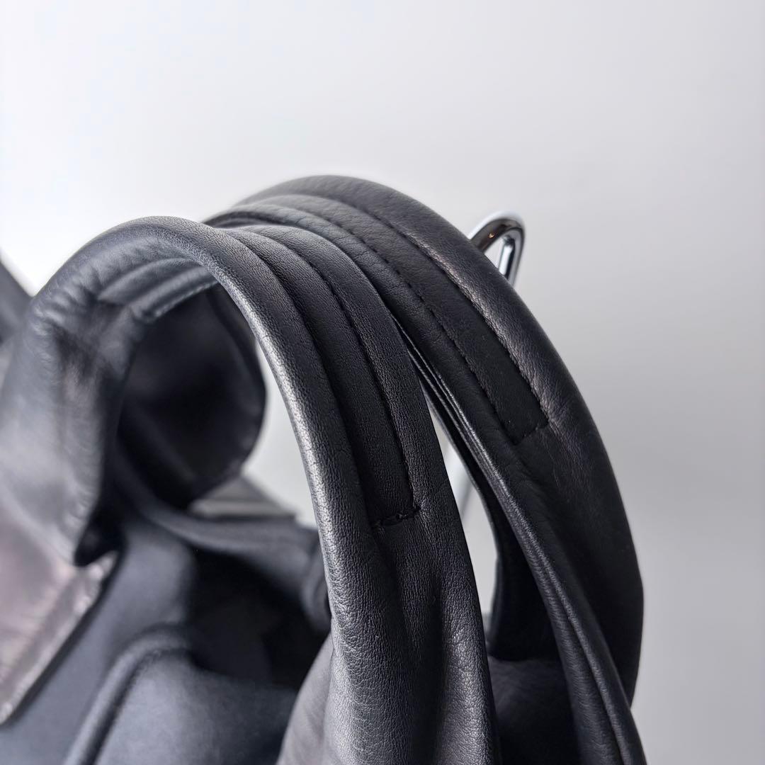 【美品】kawakawaカワカワwetウエットトートバッグMサイズブラック