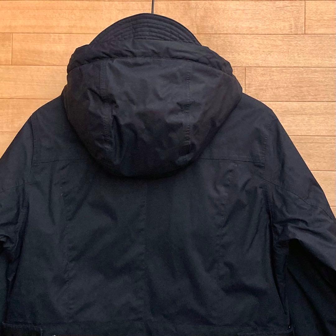 美品 XL ザ ノースフェイス 黒 ダウンコート ロングダウン ダウンジャケット