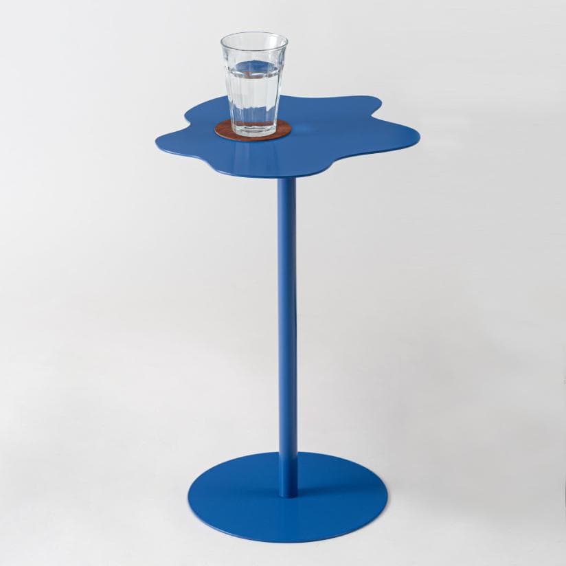 モダン テーブル 青色 ベッドサイドテーブル ソファーテーブル おしゃれ