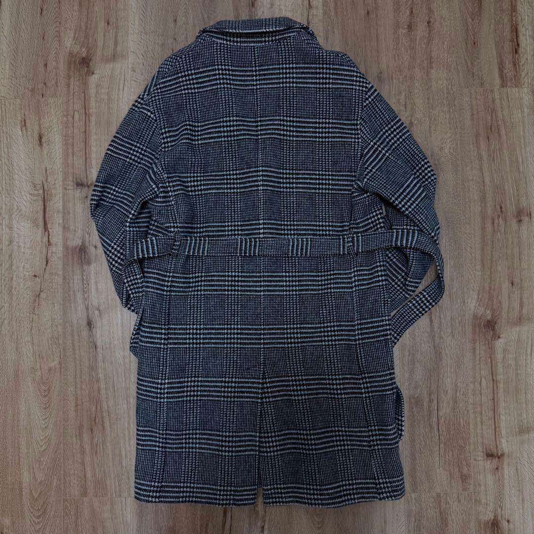 SON OF THE CHEESE/CHECK GOWN COAT チェック