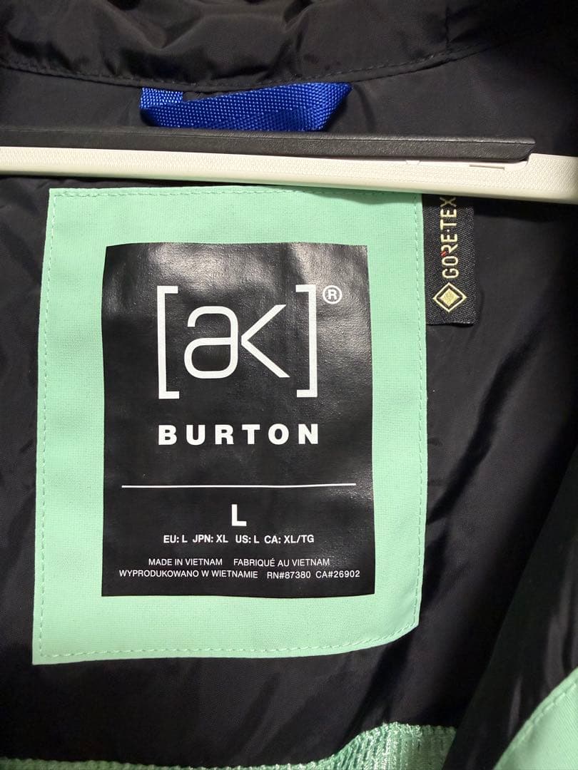 新品未使用　BURTON [ak] GORE-TEXウェア