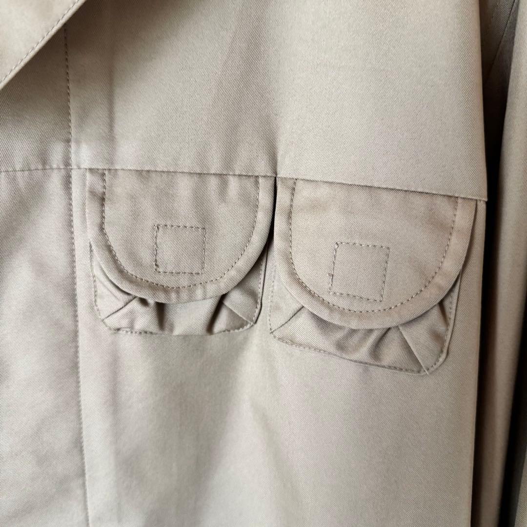 新品未使用⭐ soduk スドーク☆ メニ―ポケットトレンチ コート F