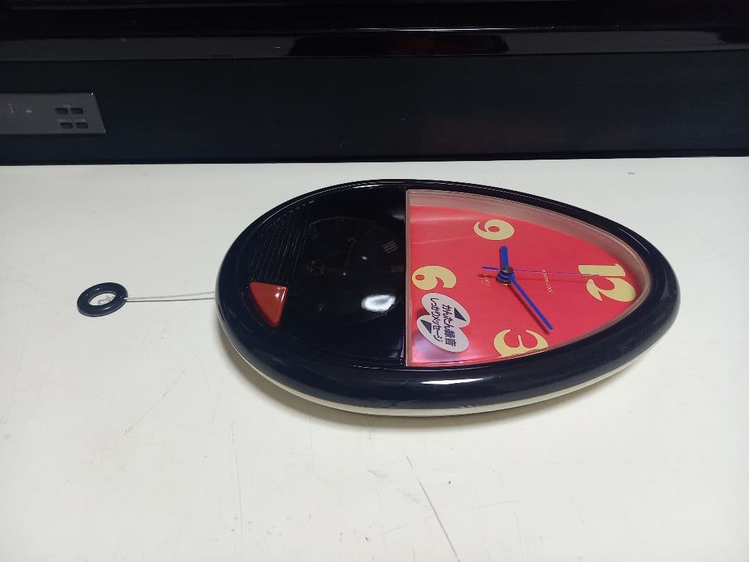 レア　1980's　ギミック　ボイス　クロック　ポストモダン　録音稼働品