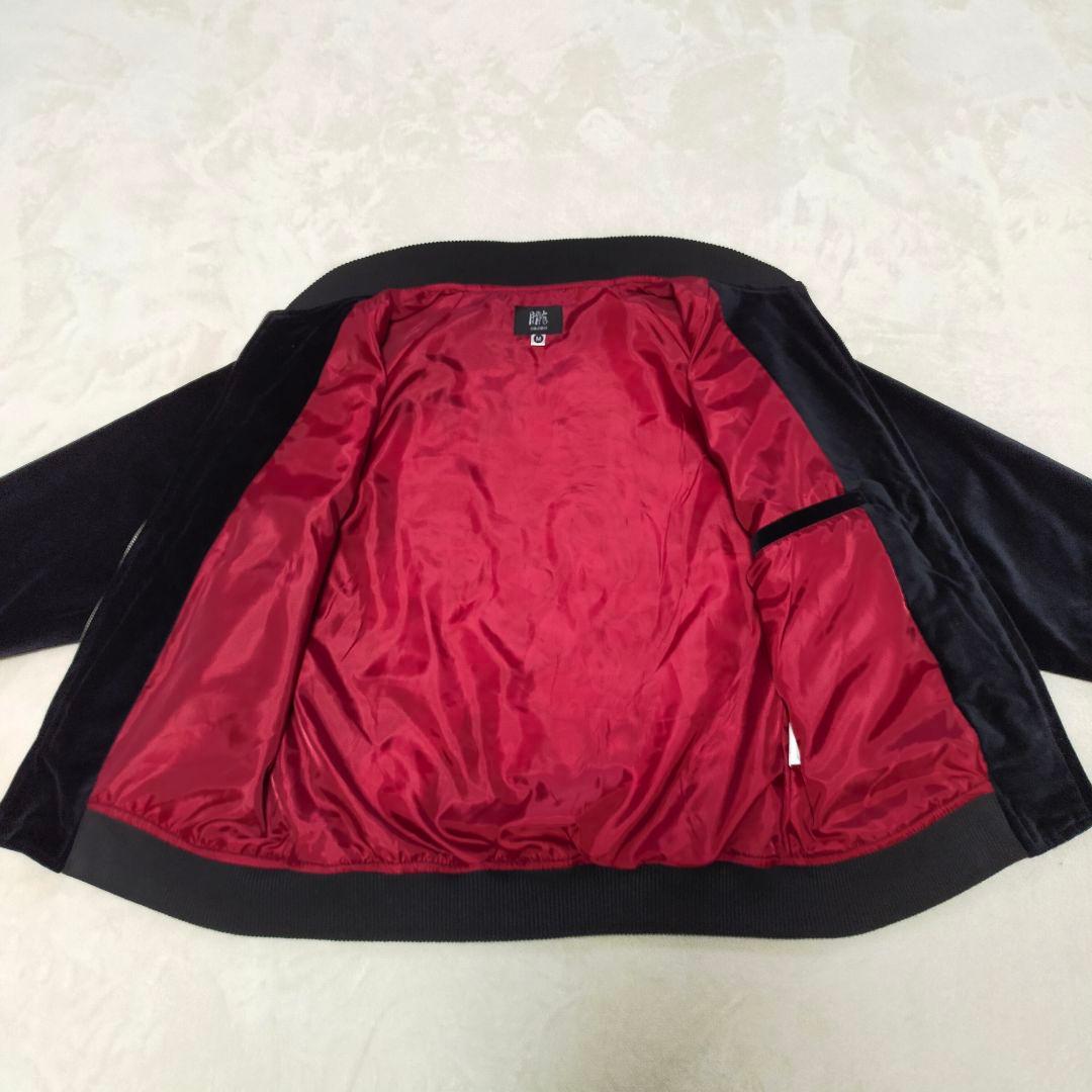 美品　OBORO　別珍　虎刺繍　スカジャン　Мサイズ