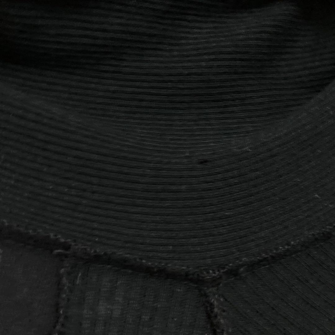 archive L.G.B. バッククロス ロングカーディガン ブラック 1