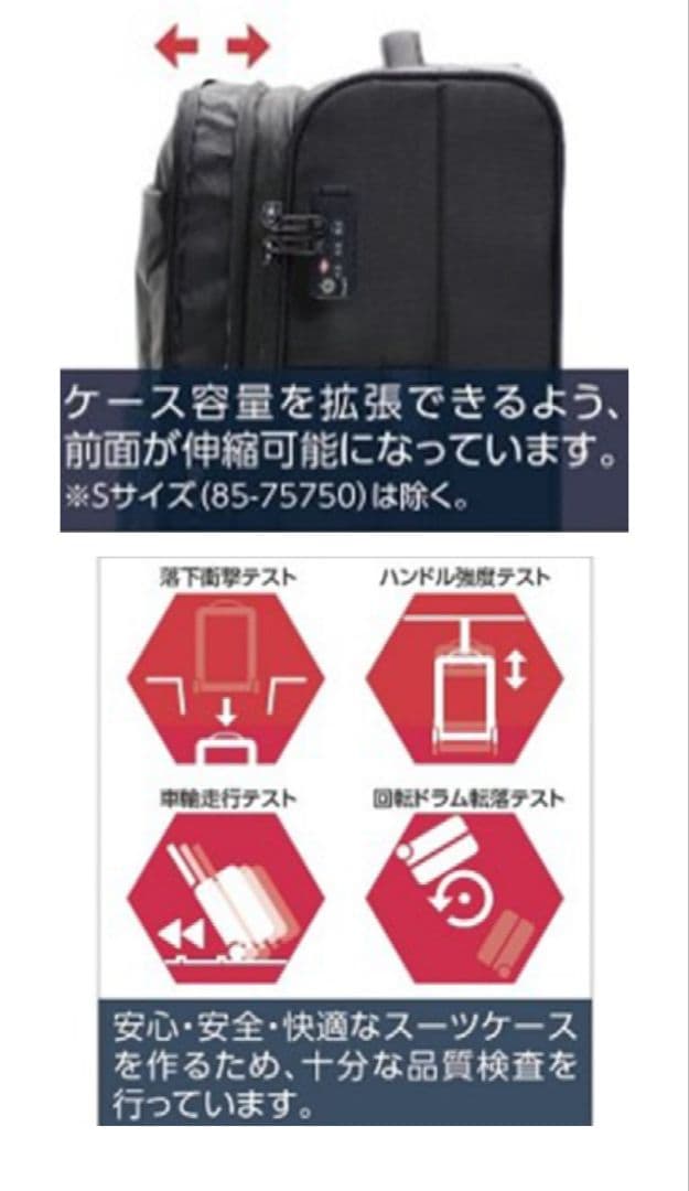 HIDEO WAKAMATSU ソフトフライ 26L ブラック　キャリーケース