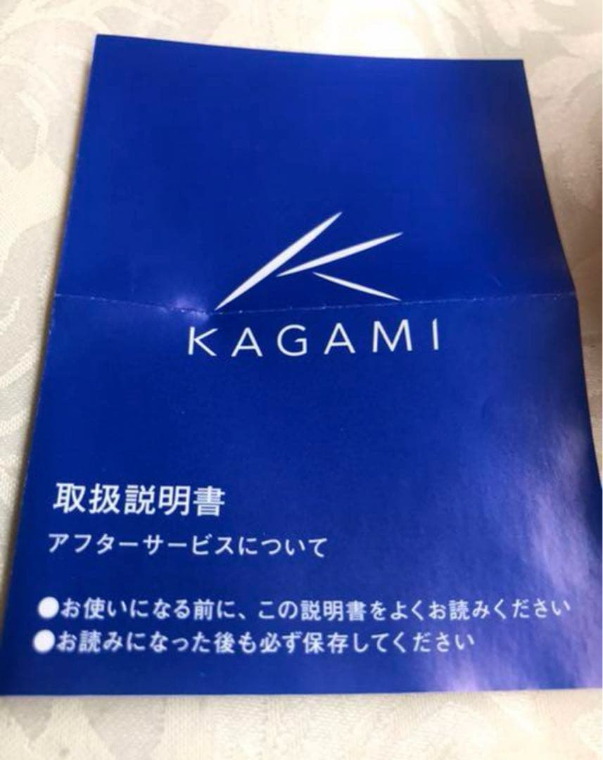 KAGAMl 江戸切子　置き時計