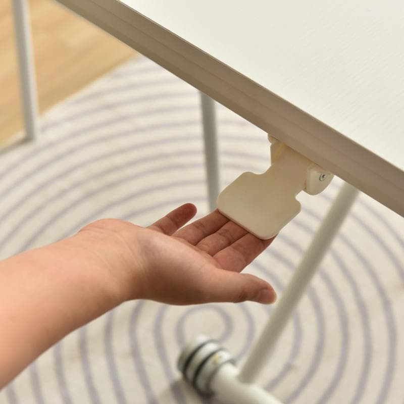 超人気！テーブル 天板が2倍に広がるガス圧昇降テーブル　NATURAL