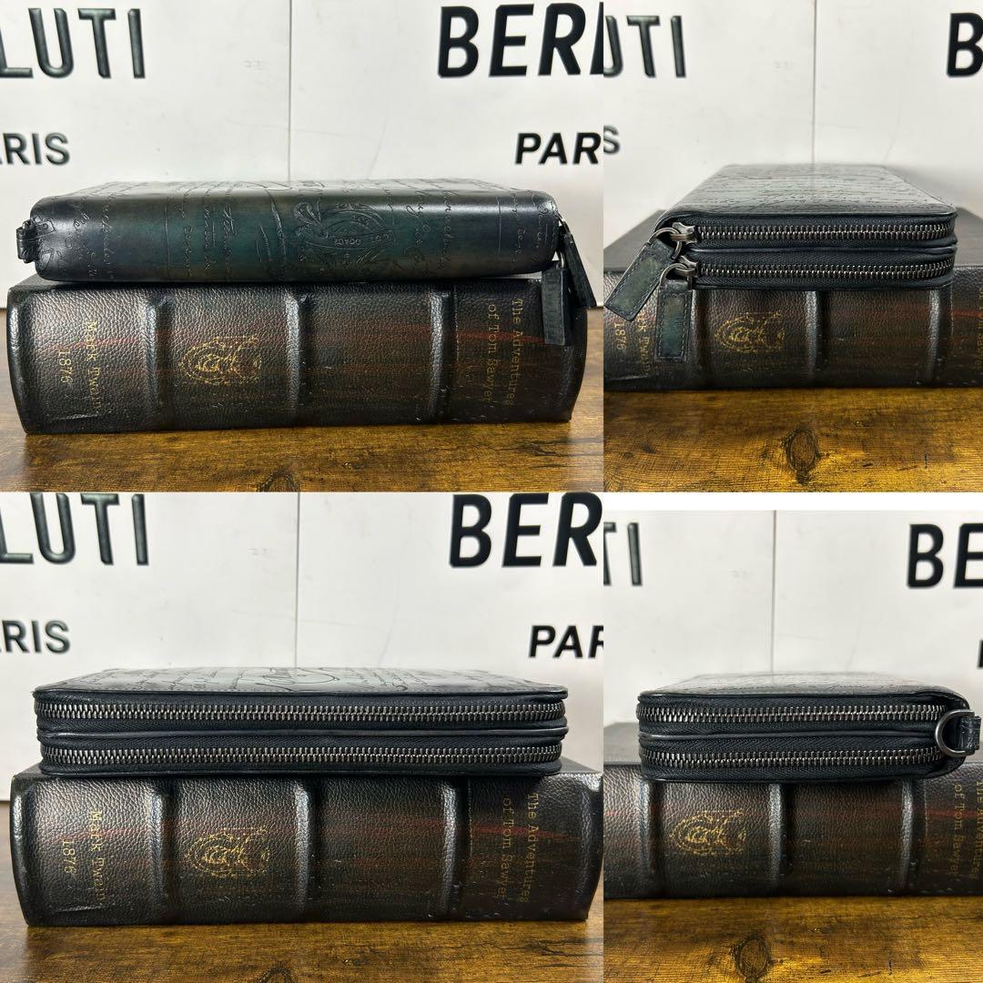 約50万円　美品　オルガ期　Berluti ティネオⅡ オーガナイザー長財布
