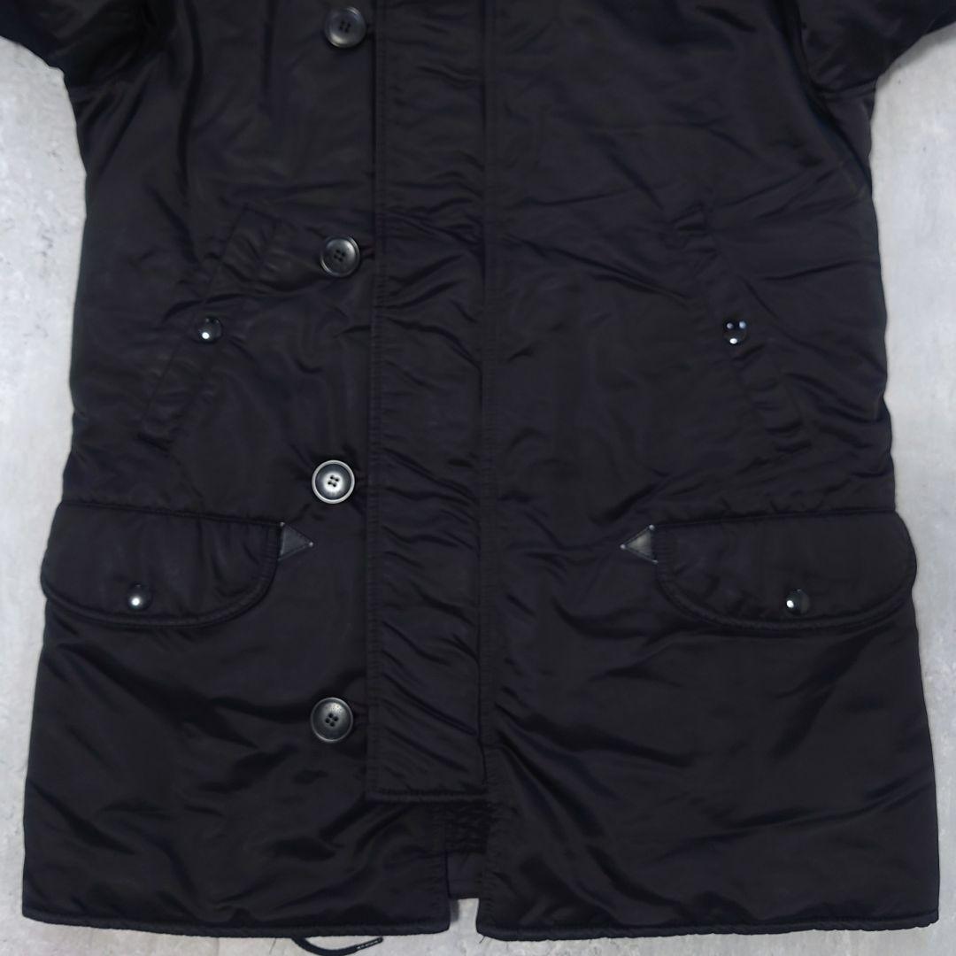 HYSTERIC GLAMOUR N-3B プリマロフト ワッペン 黒 L