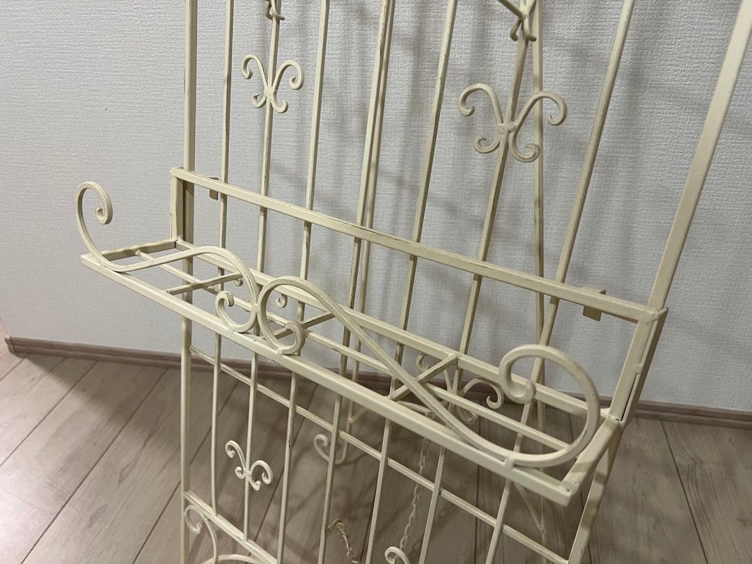 シャビー＊アイアン製ガーデンラック2wayタイプ＊引き渡し