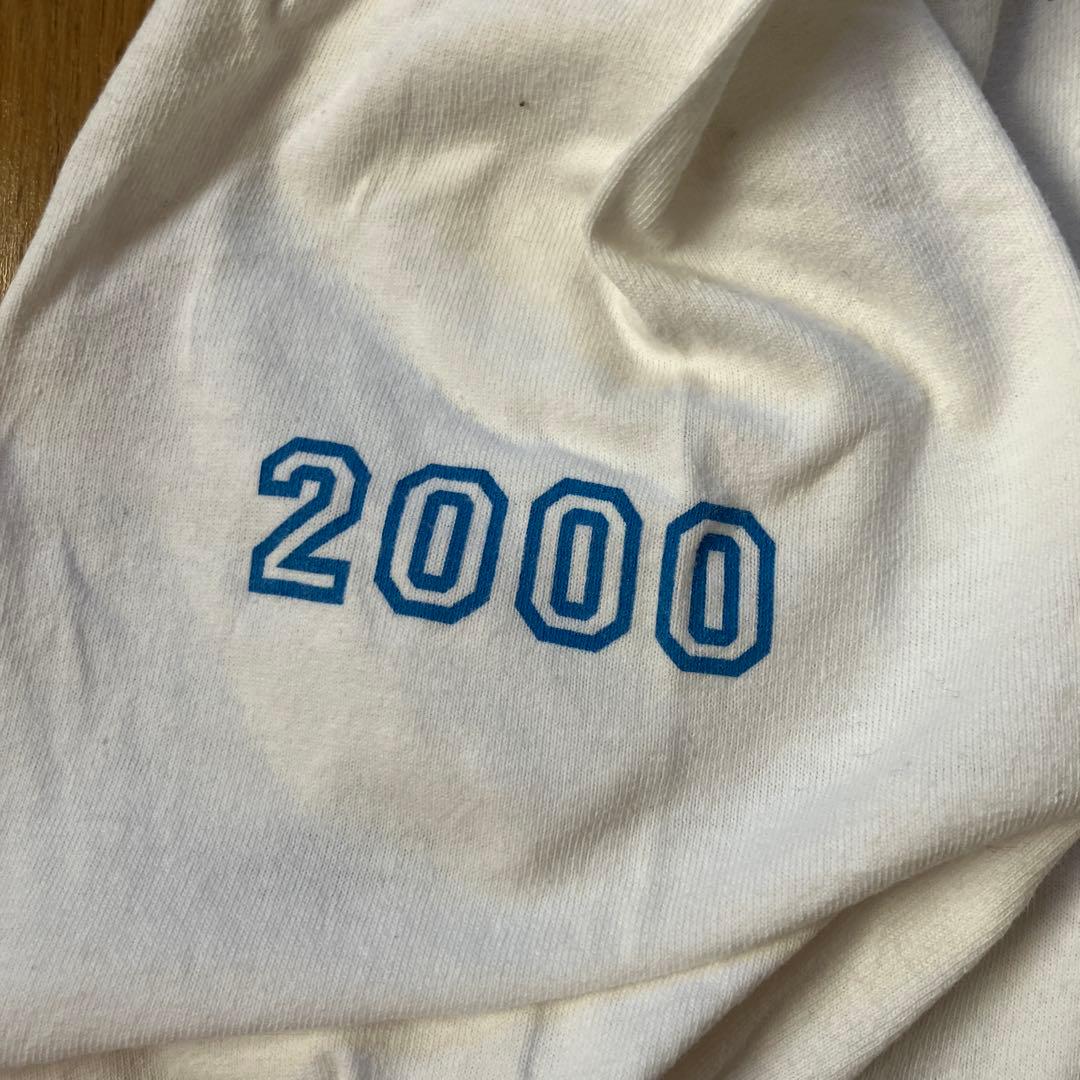 fresh jive2000年 プリント長袖カットソー